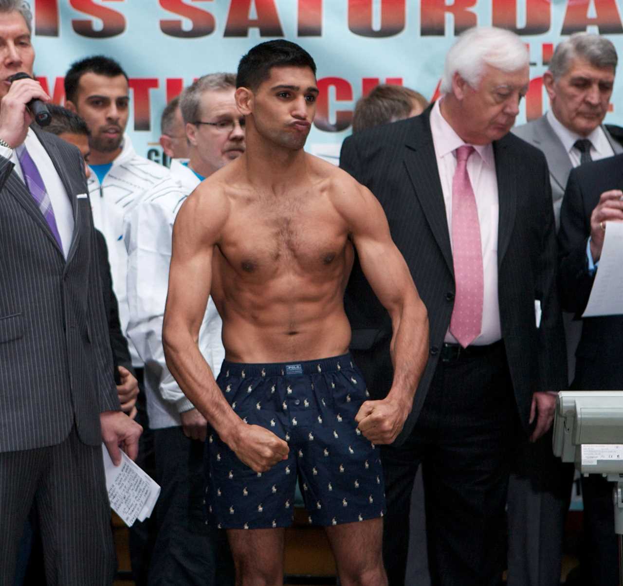 Amir Khan's amazing 20-year transformation from a weedy kid at the Olympics to a bulking champion.