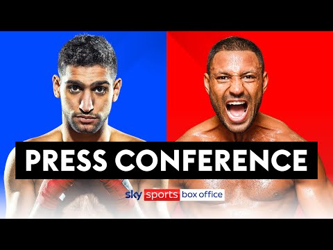 AMIR KHAN Vs KELL BROOK LIVE PRESS CONFERENCE