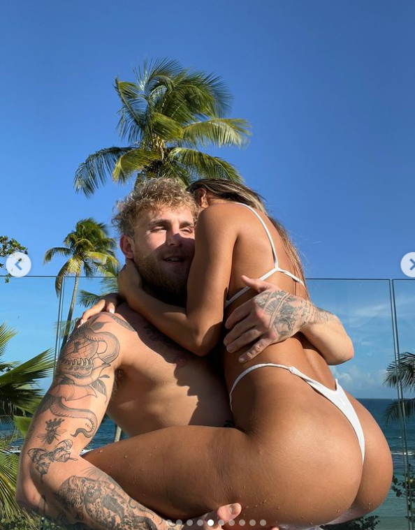 Jake Paul and Julia Rose, Jake's stunning girlfriend, leave no room for imagination with X-rated jet-ski poses