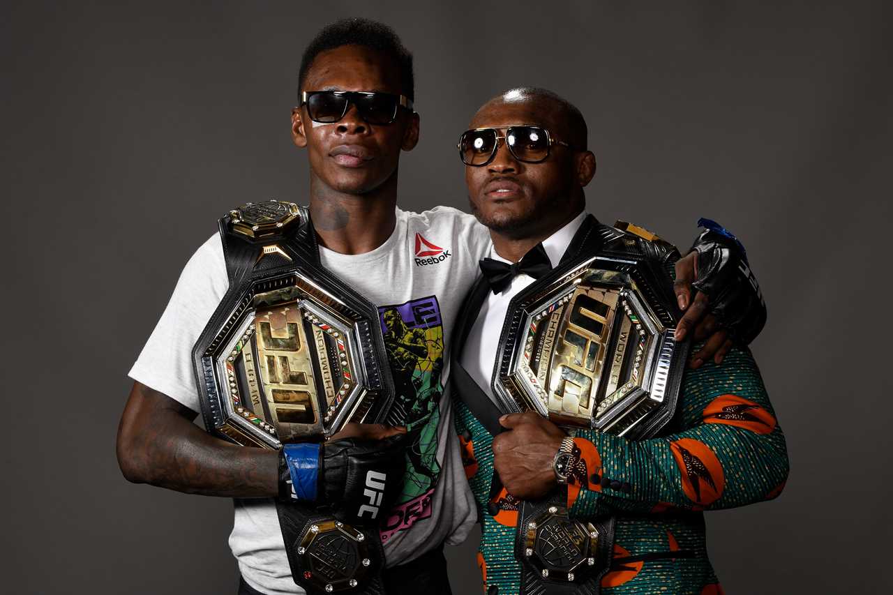 UFC champ Israel Adesanya criticizes Kamaru Usman's manager for promoting UFC fight talk for the world title