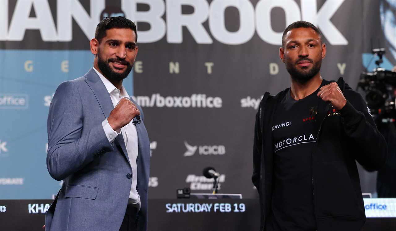 Amir Khan and Kellbrook in another row, as they argue over weight for their grudge matches