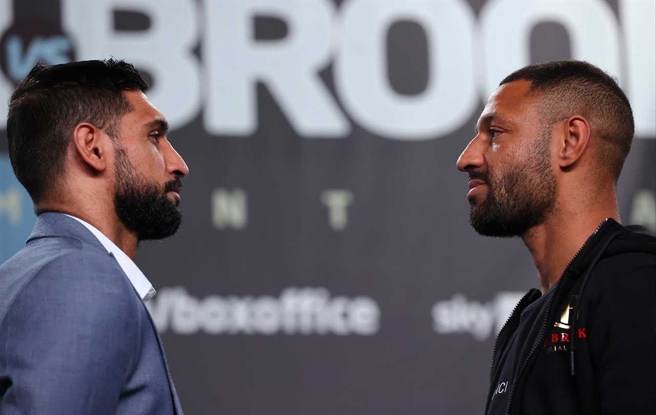 Amir Khan and Kellbrook in another row, as they argue over weight for their grudge matches