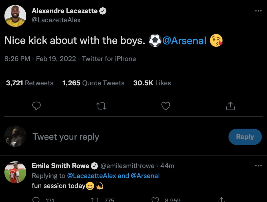 Alexandre Lacazette tromps Ivan Toney after Arsenal's August defeat to Brentford