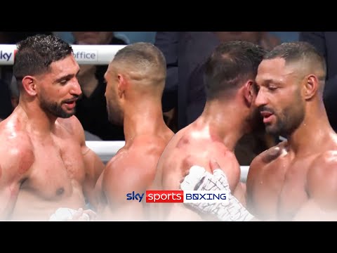 After a grudge fight, Kell Brook and Amir Khan are inseparable