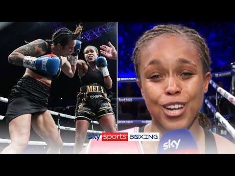 It's too overwhelming to put into words! Tasha Jonas' reaction to winning the world title