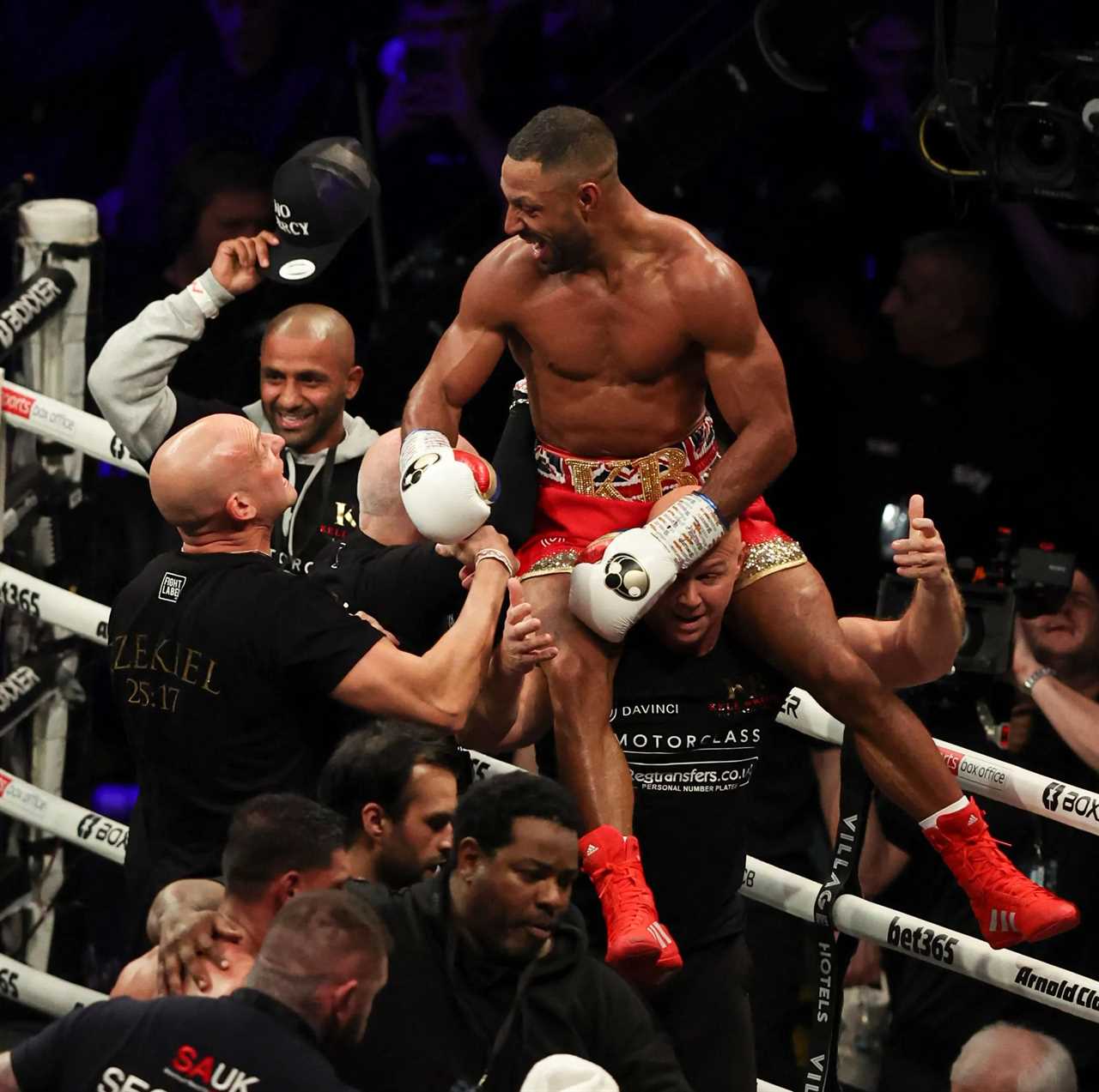 Kell Brook tells Conor Benn and Chris Eubank Jr to fall in and fight each other if they want to face him