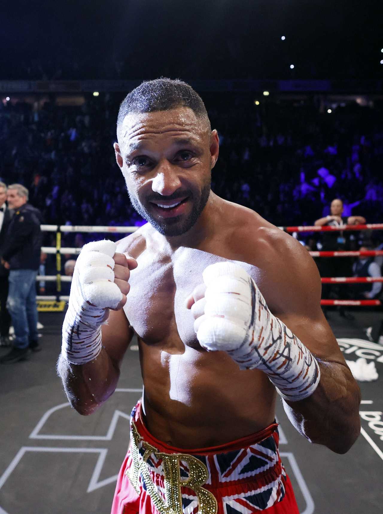 Kell Brook tells Chris Eubank Jr he needs to lose weight if he wants British showdown after sweeping aside Amir Khan