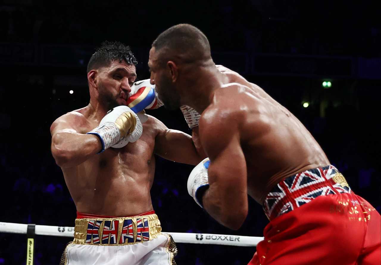 Kell Brook tells Chris Eubank Jr he needs to lose weight if he wants British showdown after sweeping aside Amir Khan