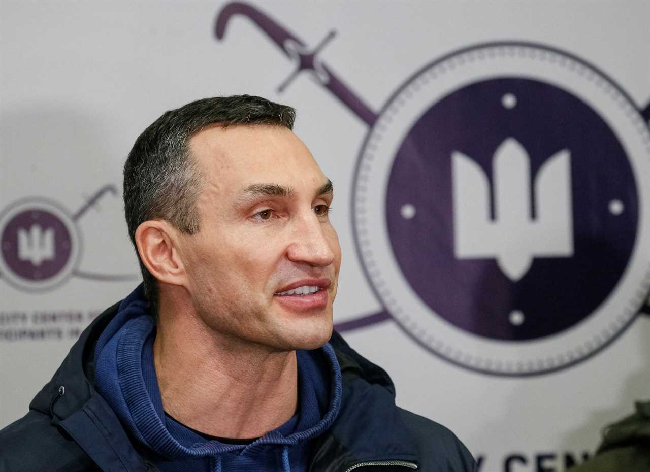 Wladimir Klitschko issues a defiant message of support to the Ukrainian people, as Russia invades boxer's country