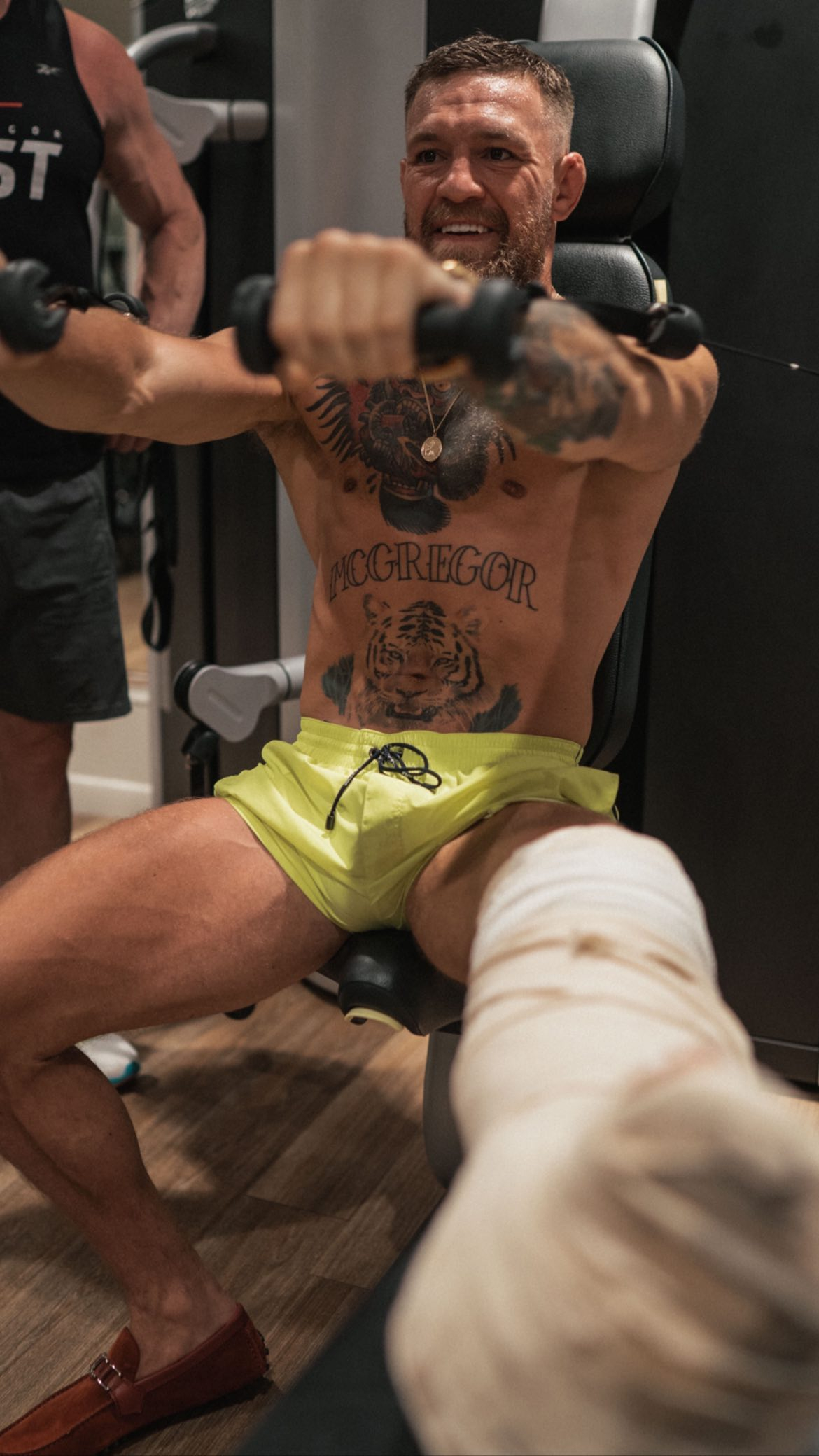 Coach says Conor McGregor could fight in a different weight class in UFC Return after undergoing a massive body transformation.