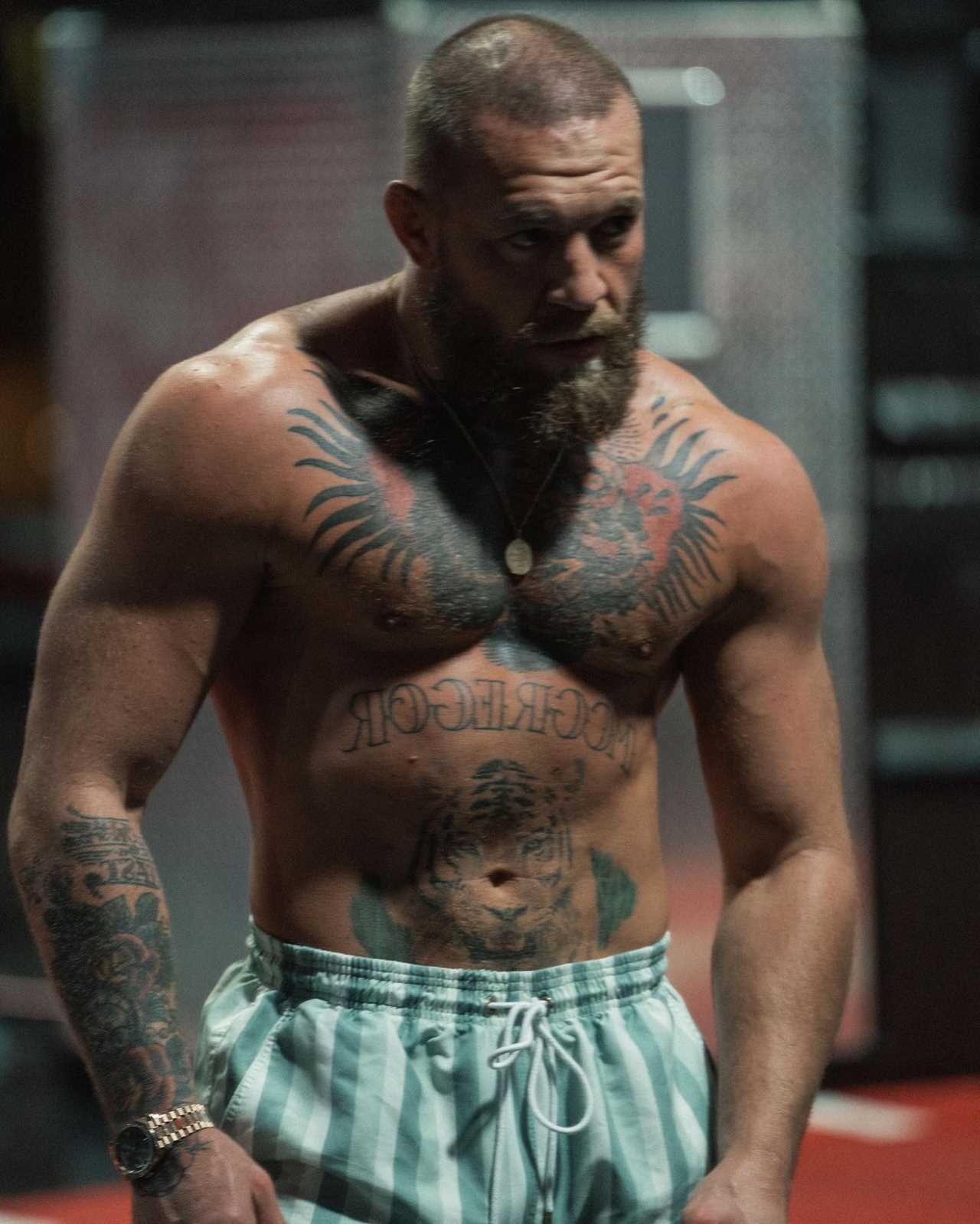 Coach says Conor McGregor could fight in a different weight class in UFC Return after undergoing a massive body transformation.