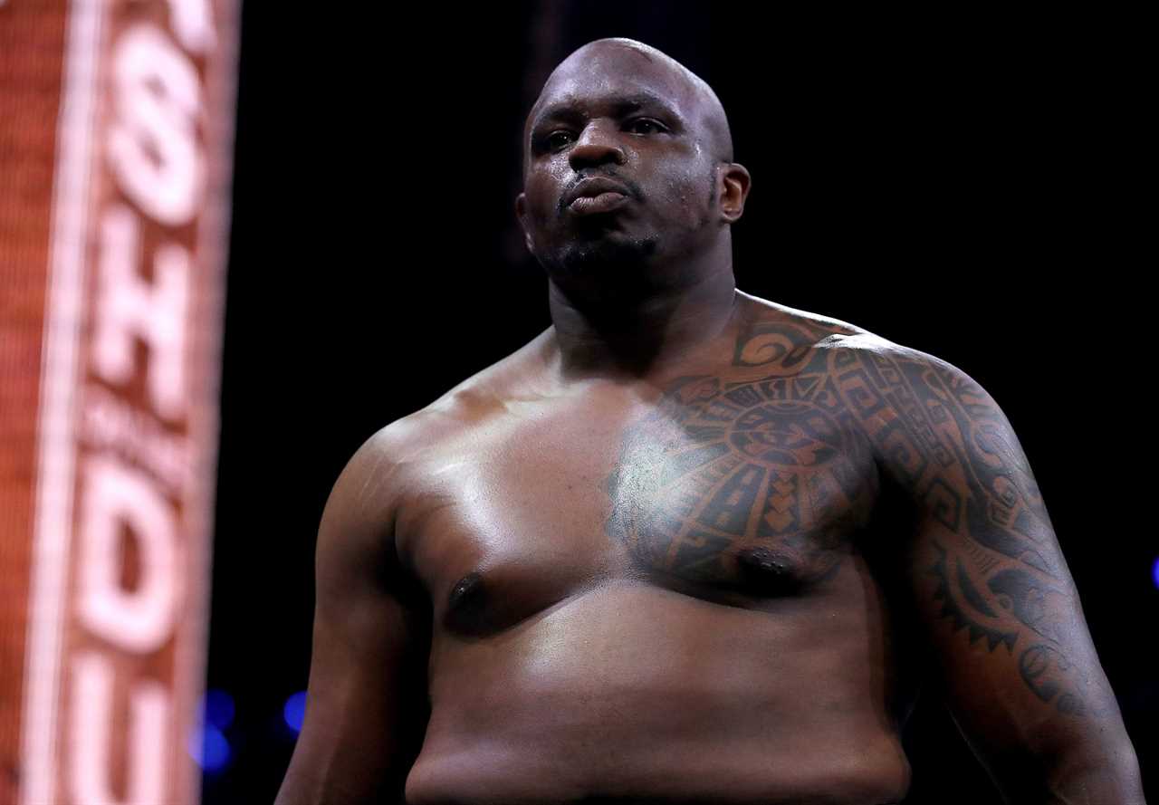 Dillian Whyte claimed that he earned PS300 by beating AJ in the Amateurs