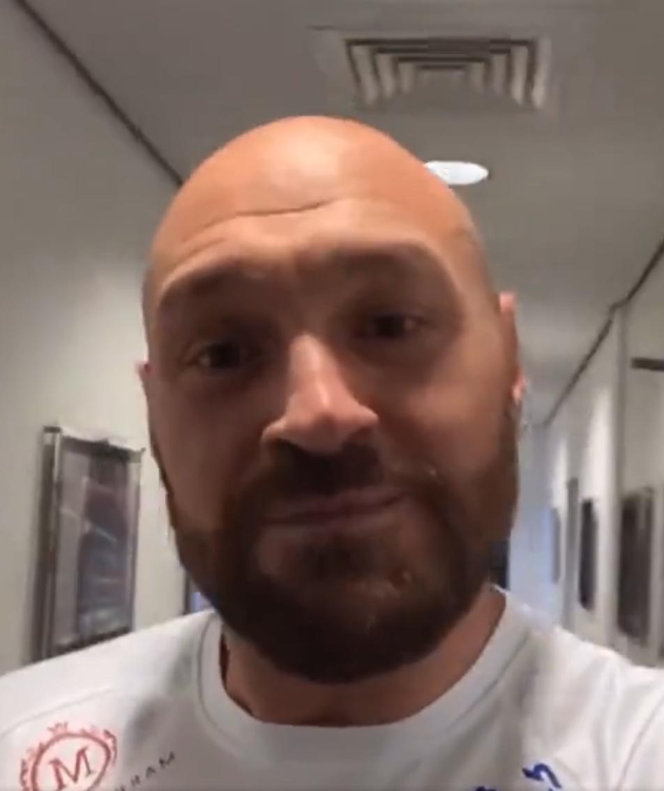 Tyson Fury reveals why he entered boxing.