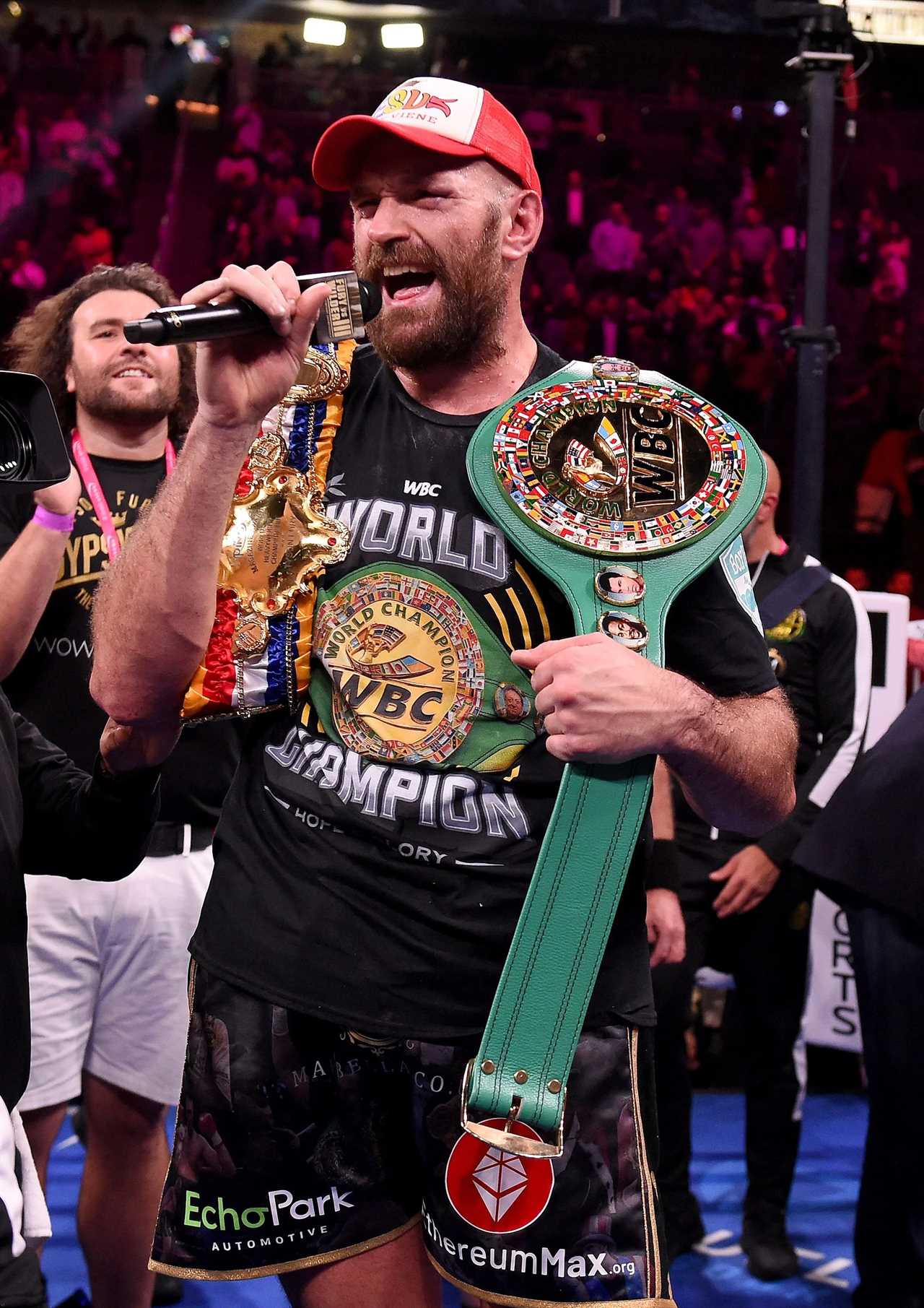 Tyson Fury reveals why he entered boxing.