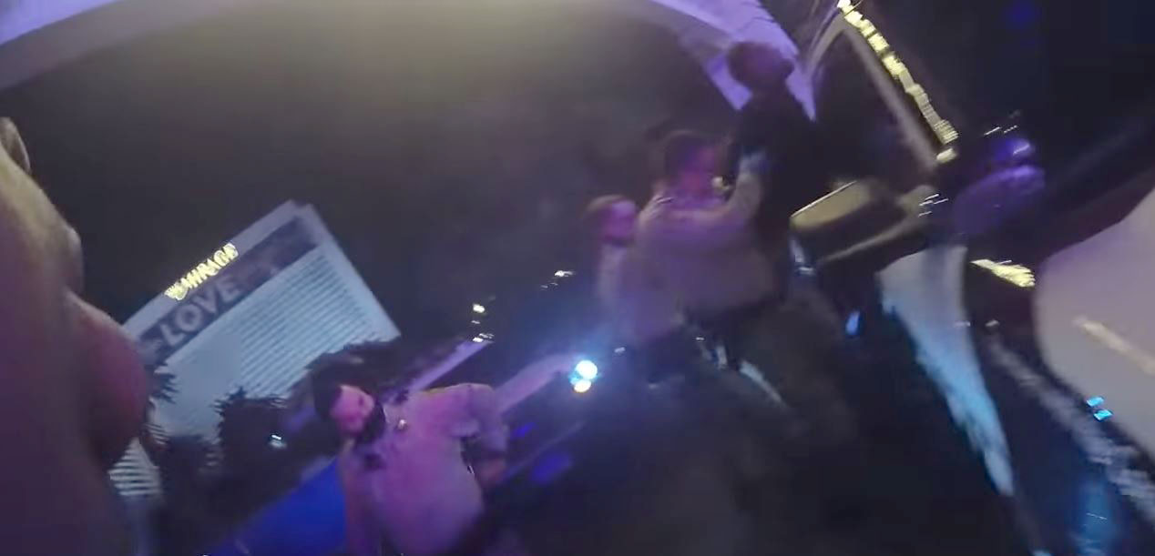Worrying moment UFC fighter Jon Jones headsbutts a police car and shouts kill me to officers during his arrest
