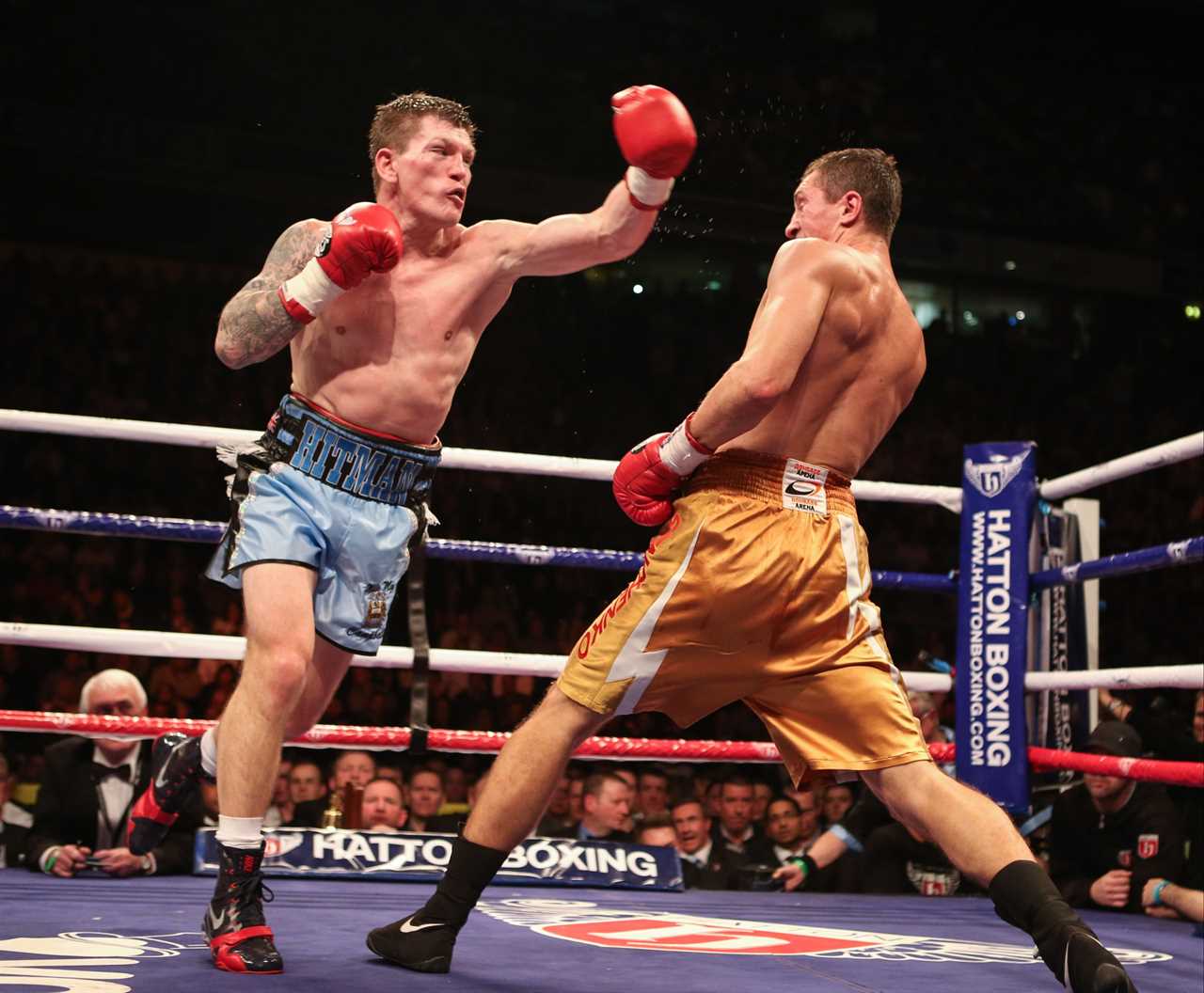 Barrera, 48, said it would be strange to share a ring with Ricky Hatton, 43. Brit is out of retirementmen.