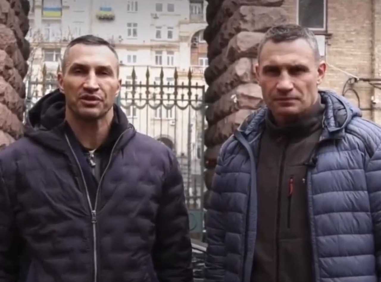 Wladimir Klitschko and Vitali Klitschko, boxing legends, fear that a'senseless Russian invasion' of Ukraine could trigger World War III