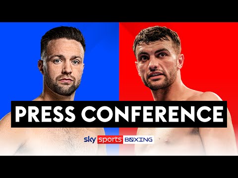 JOSH TAYLOR Vs JACK CATTERALL LIVEPRESS CONFERENCE