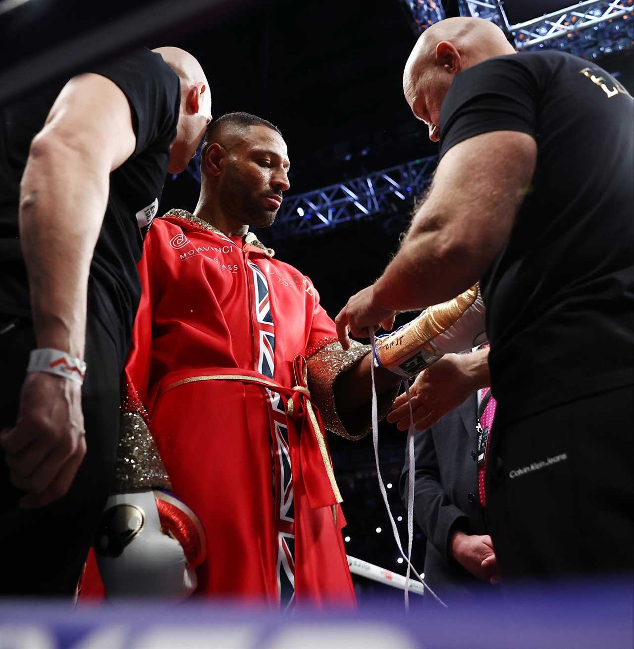 It was just drama - Amir Khan almost left the venue during a row over Kell Brook’s gloves. The fight was almost AXED