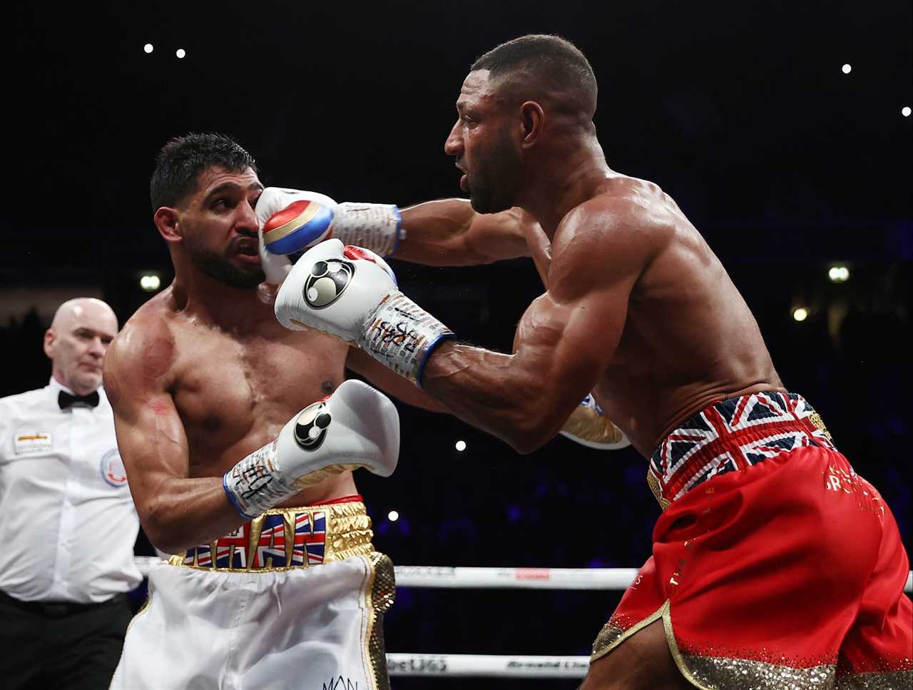 It was just drama - Amir Khan almost left the venue during a row over Kell Brook’s gloves. The fight was almost AXED