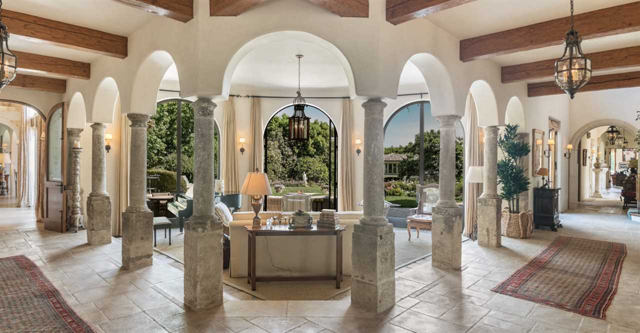 Stone fittings in the property were imported from Jerusalem
