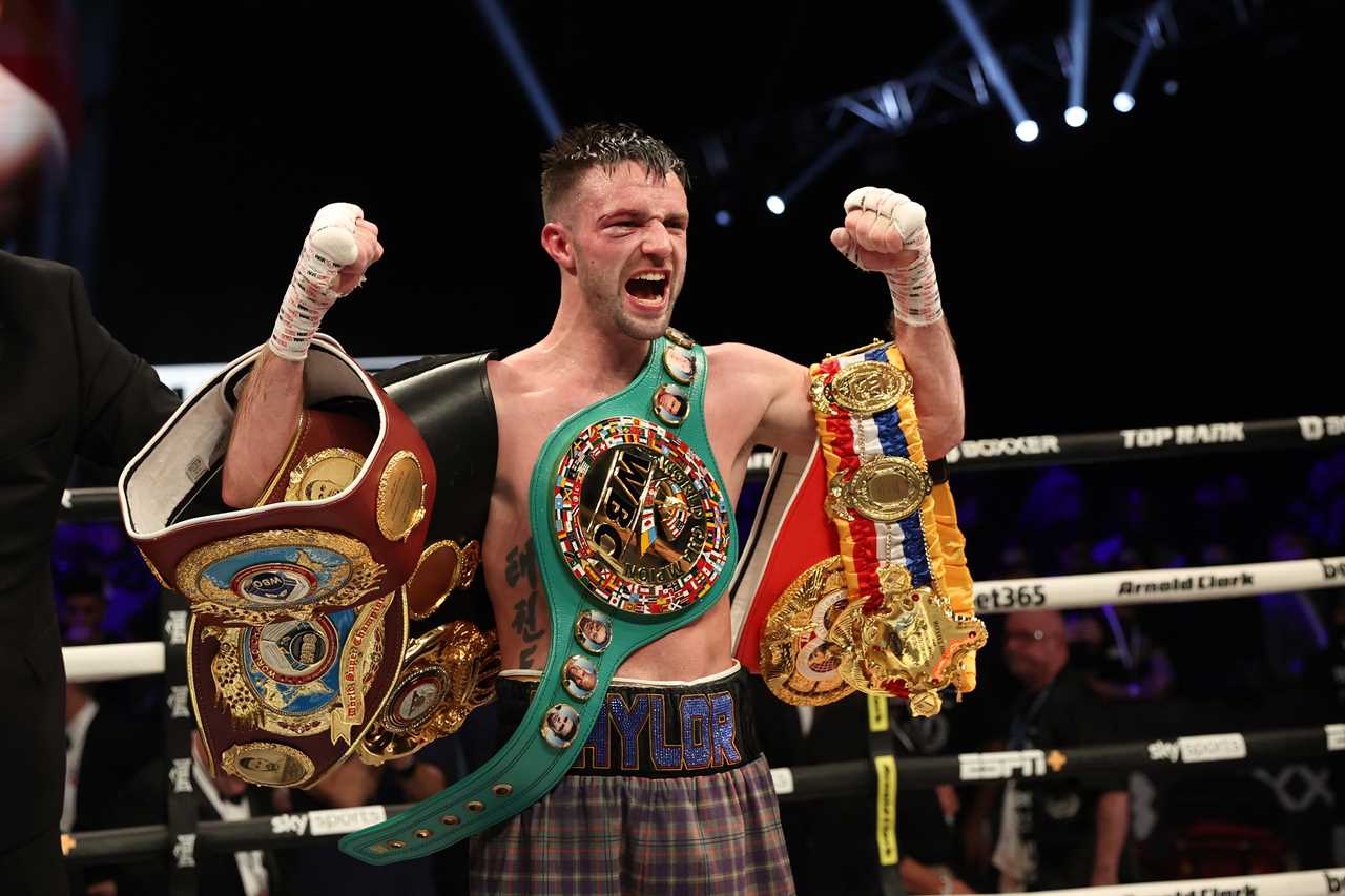 Jack Catterall ROBBED, Josh Taylor retains world title in 'disgusting’ split decision, despite being knocked out