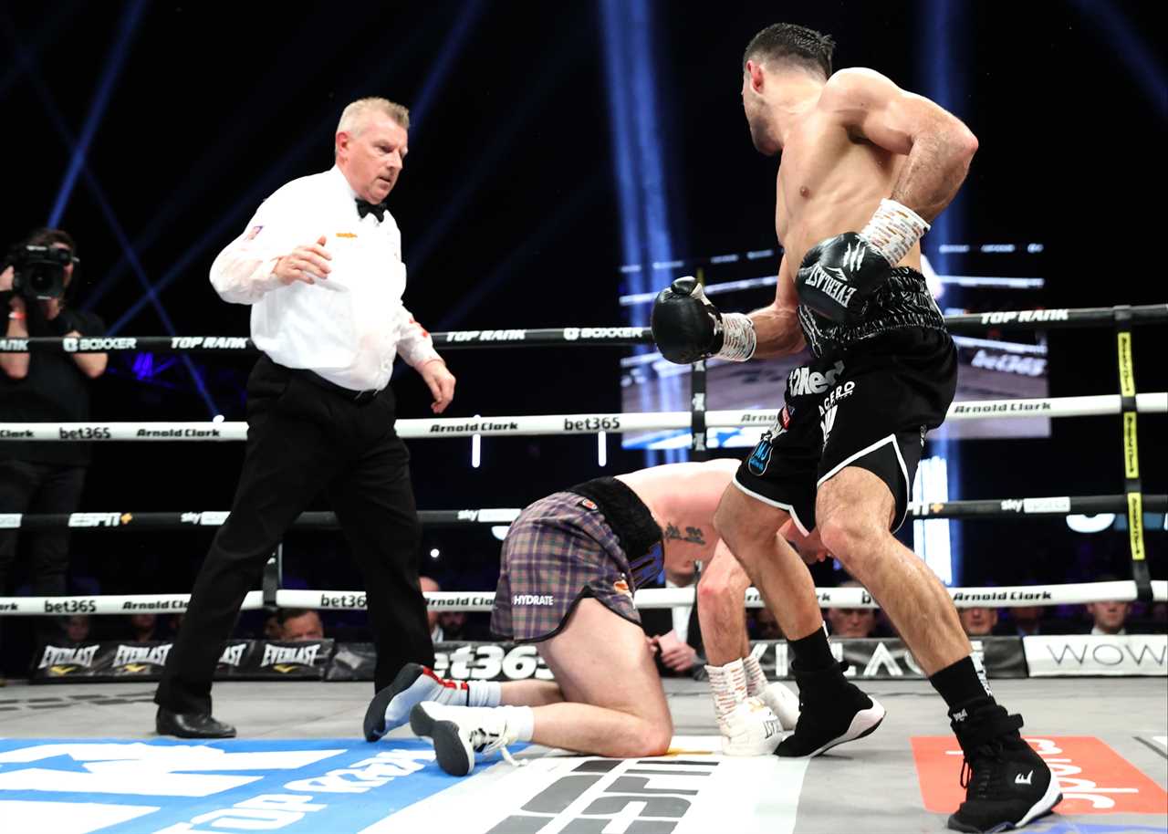 Jack Catterall ROBBED, Josh Taylor retains world title in 'disgusting’ split decision, despite being knocked out