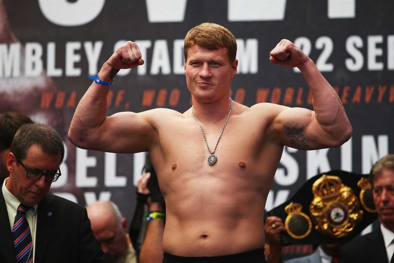Alexander Povetkin, a former Russian boxer, supports his country's invasion Ukraine to 'fight against Nazism.