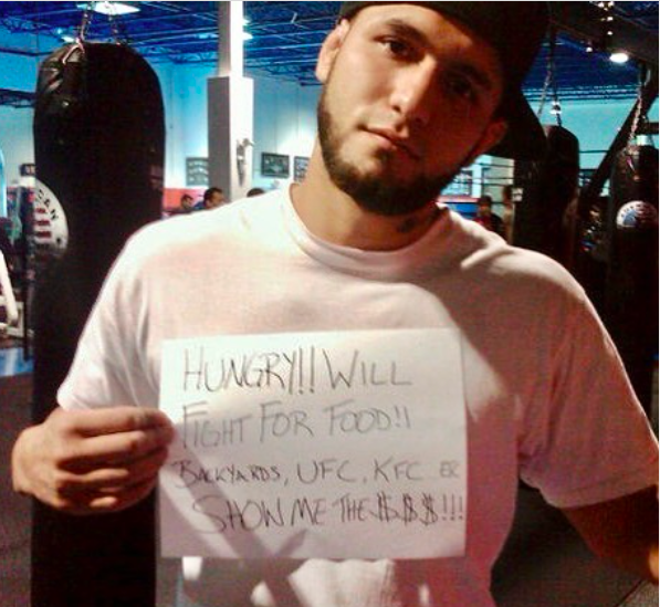 Jorge Masvidal desperate to make a living as a throwback photographer before becoming a UFC superstar.