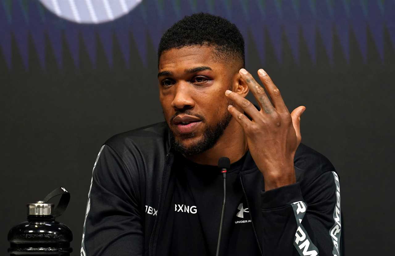 Anthony Joshua speaks out about Jack Catterall's loss to Josh Taylor.