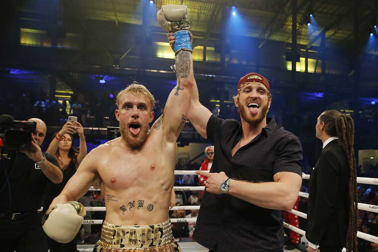 Logan Paul supports Jake's brother Jake, and backs YouTuber Conor McGregor and Nate Diaz in the UFC.