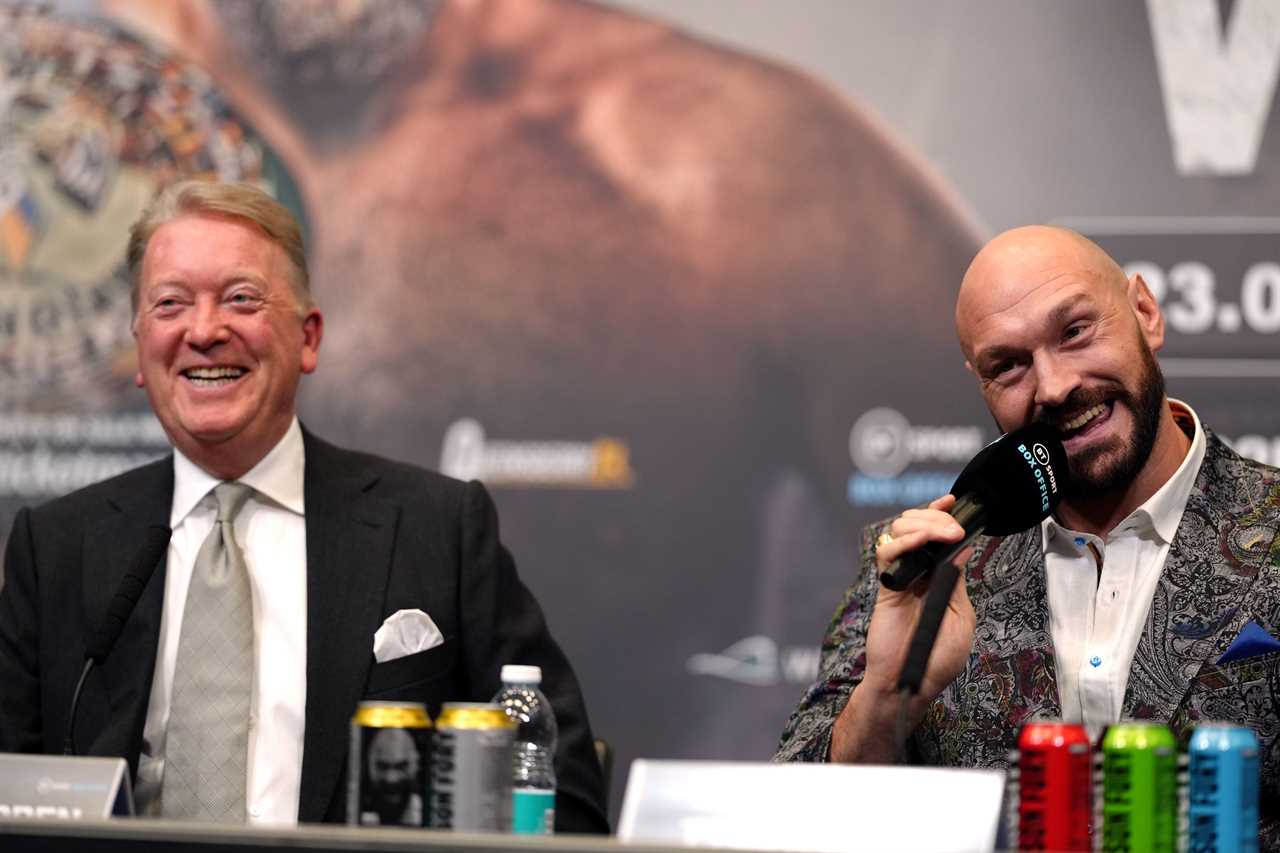 Frank Warren calls Dillian Whyte's inability to attend the Tyson Fury press conference 'disgraceful' and 'not professional'