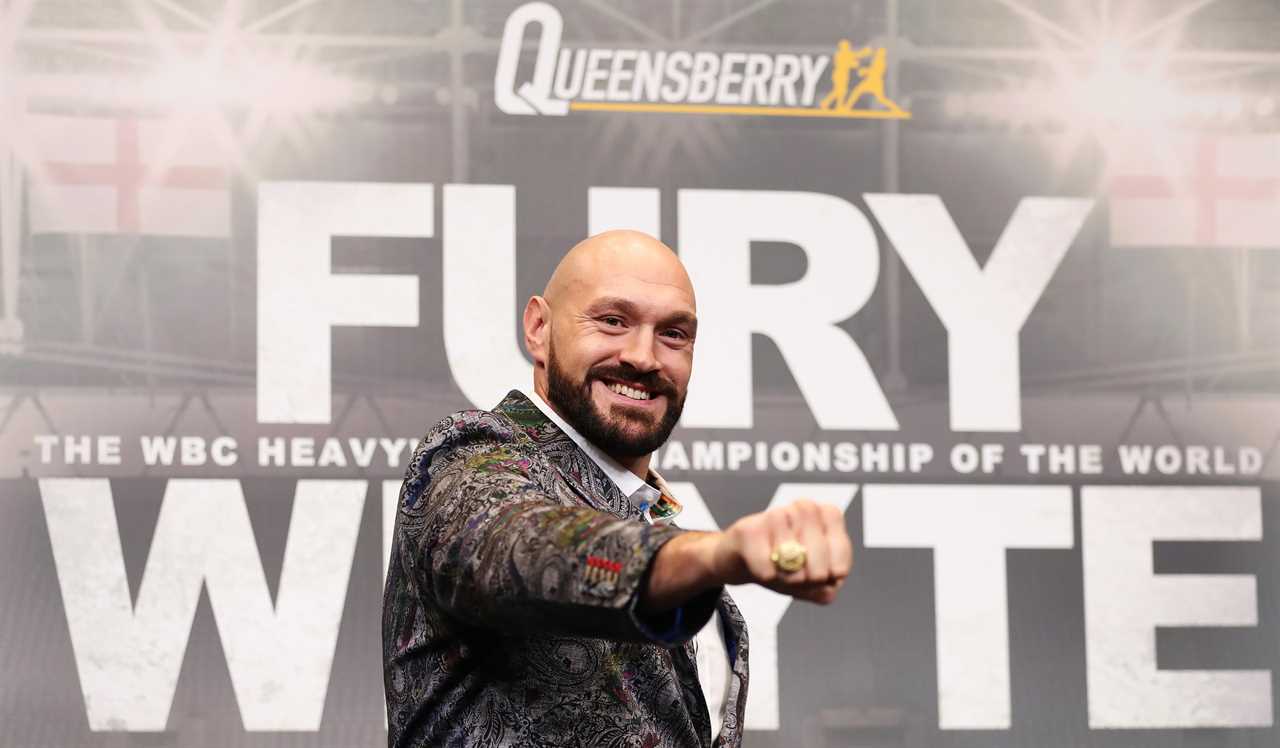 Tickets on sale for Tyson Fury vs DillianWhyte: Where can I purchase tickets for a heavyweight title fight?