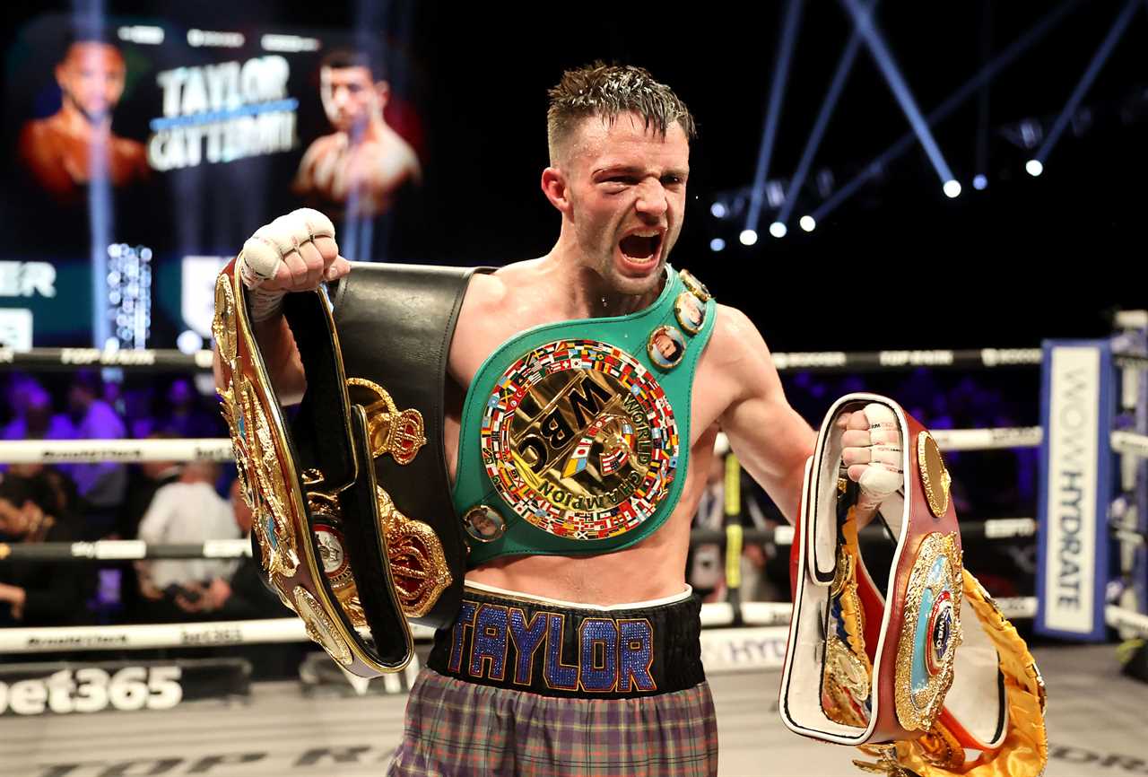 Josh Taylor's team offers Jack Catterall a rematch after a controversial win... but it could take over one year to happen