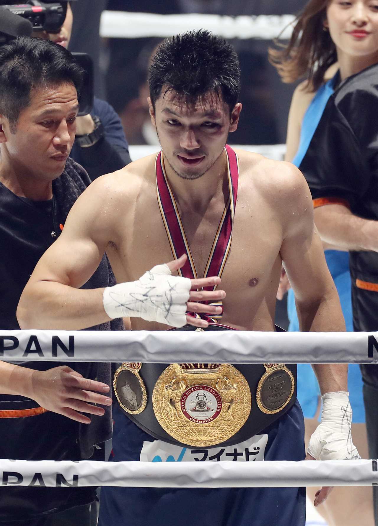 Gennady Glovkin's fight with Ryota Murrata in Japan has been rescheduled for April 9, with Canelo Avarez trilogy to follow