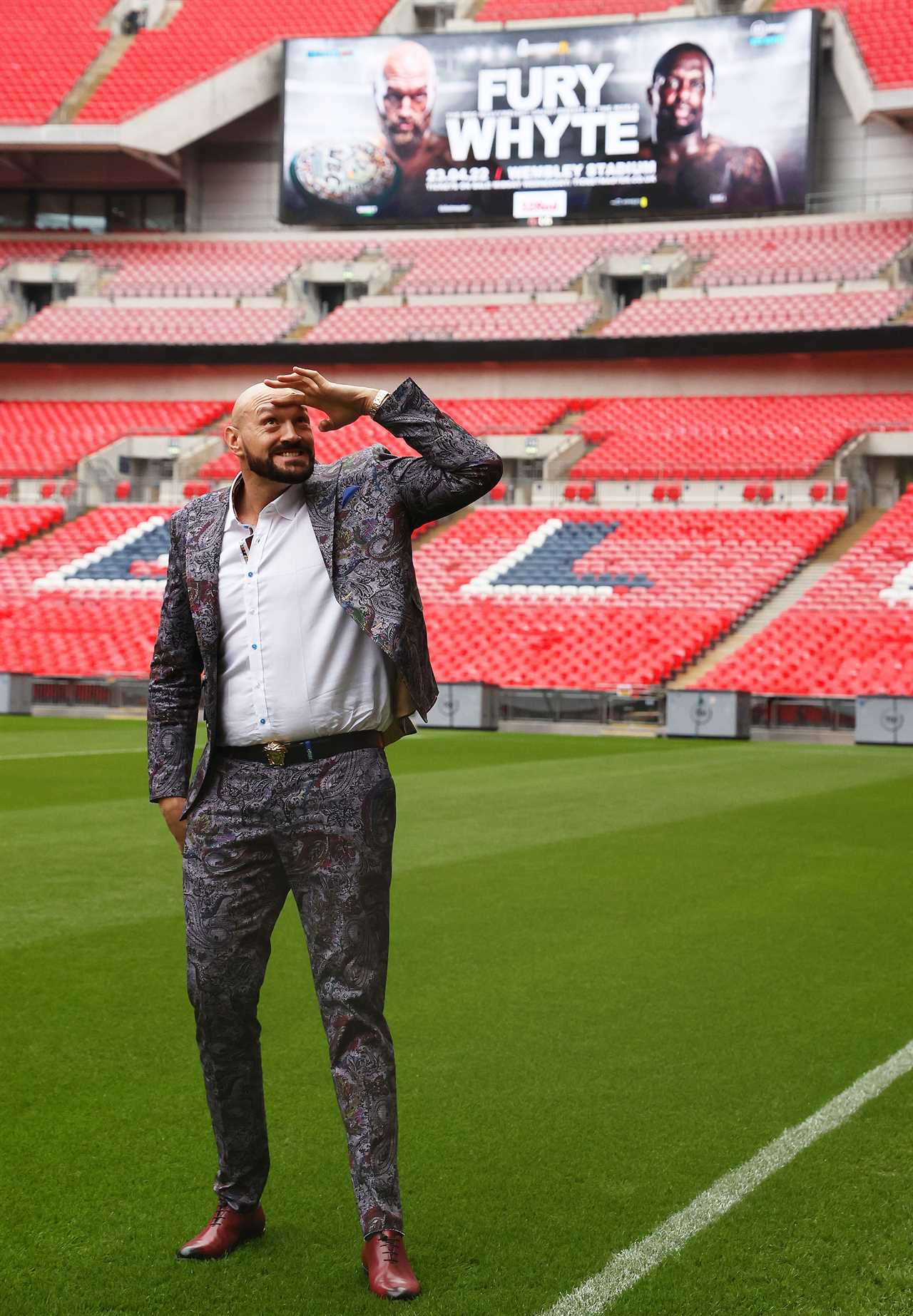 After refusing to attend the Wembley press conference, Dillian Whyte brutally trollings Tyson Fury's supporters on Instagram