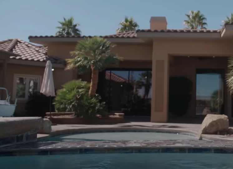 Inside UFC star Colby Covington’s Las Vegas rented mansion complete with game room, heated pool and cinema