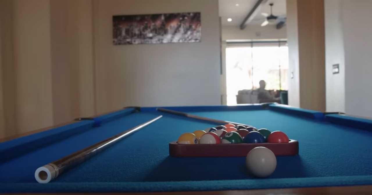 Inside UFC star Colby Covington’s Las Vegas rented mansion complete with game room, heated pool and cinema