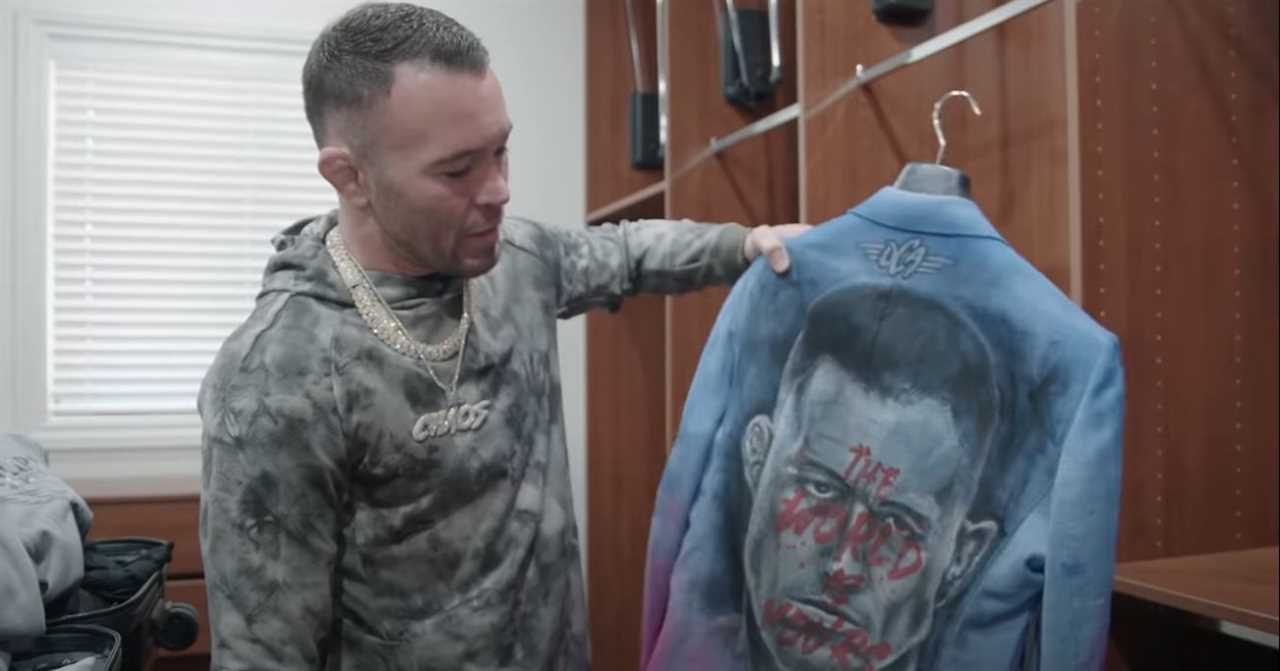 Inside UFC star Colby Covington’s Las Vegas rented mansion complete with game room, heated pool and cinema
