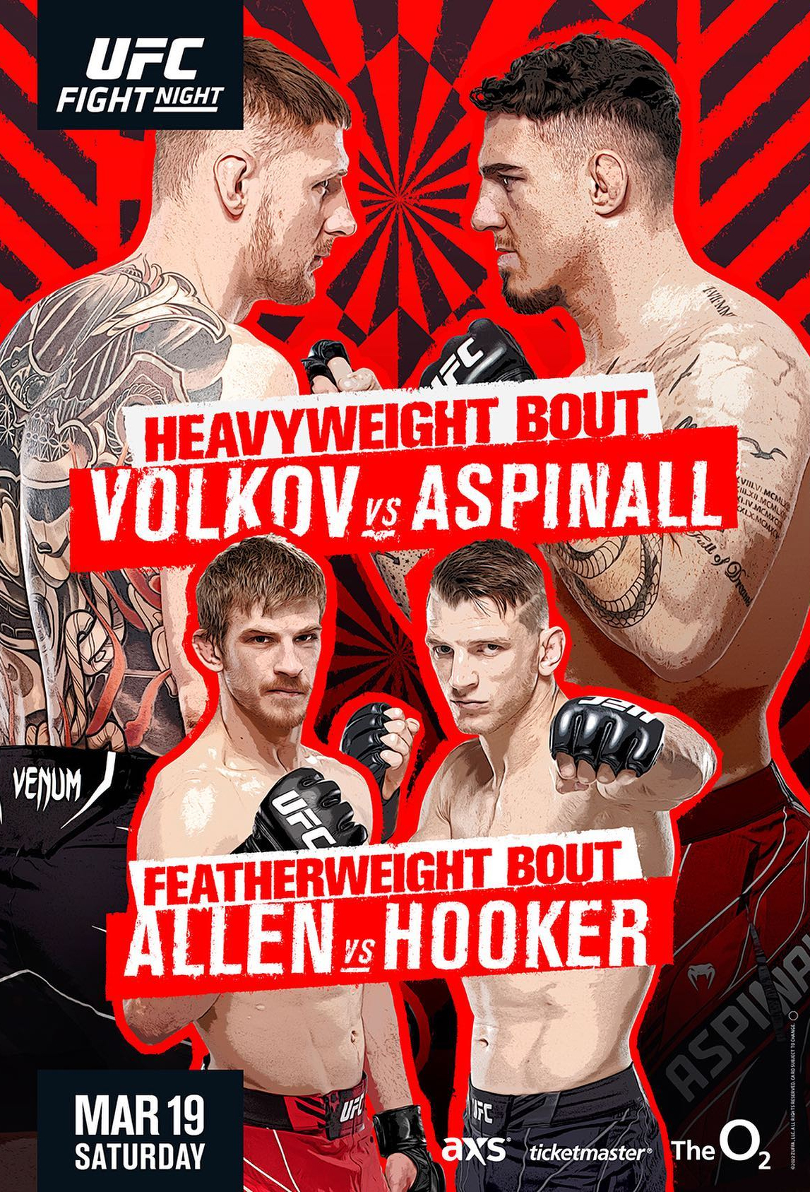 Dana White is working on a contingency plan to UFC London in the event that Volkov is expelled from the UK due to Russia-Ukraine conflict