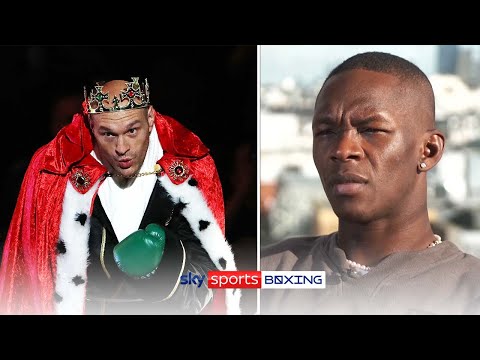 RESURRECTION!  Israel Adesanya pays tribute to Tyson Fury!