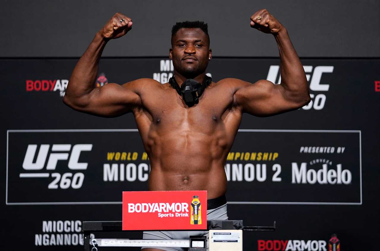 Tyson Fury claims he would weigh career-heaviest 21 STONE in crossover fight with UFC champ Francis Ngannou