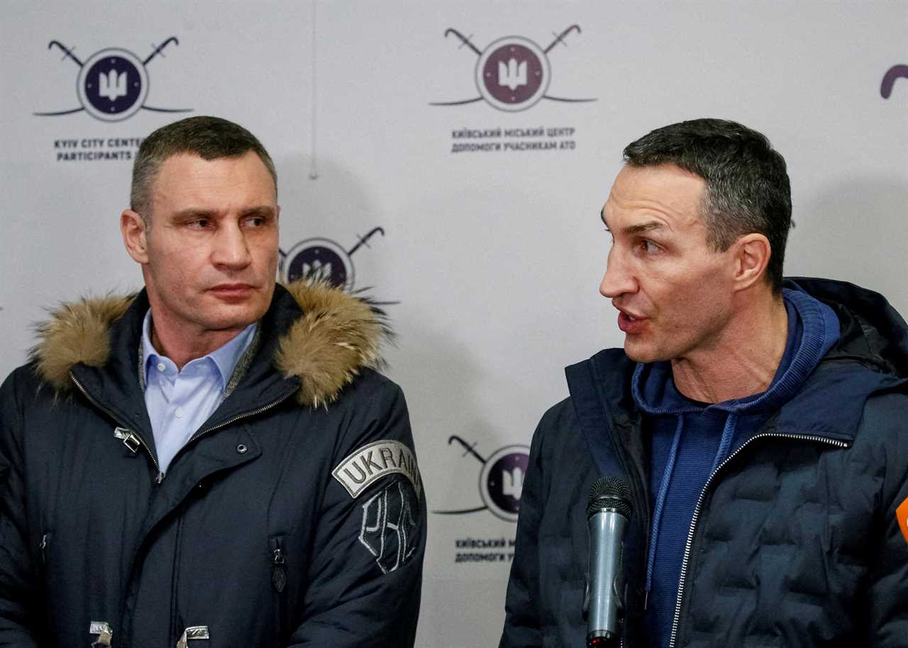 Klitschko brothers disclose their 'kill count' as heavyweight champions declare they are'ready for death' to save Ukraine