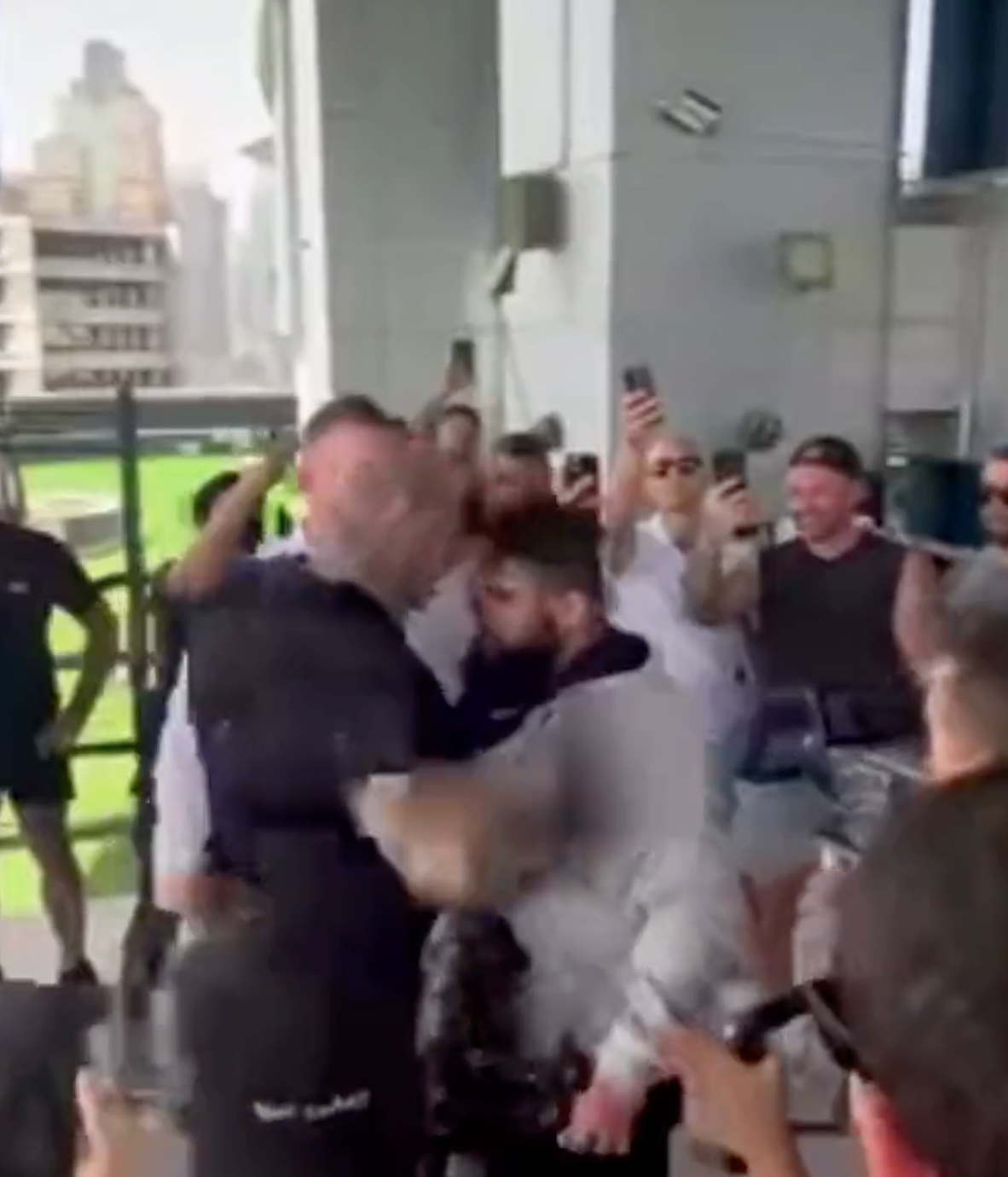 Watch the World's Scariest Man Martyn Forman and Iranian Hulk Sajad Gharibi clash in an explosive press conference