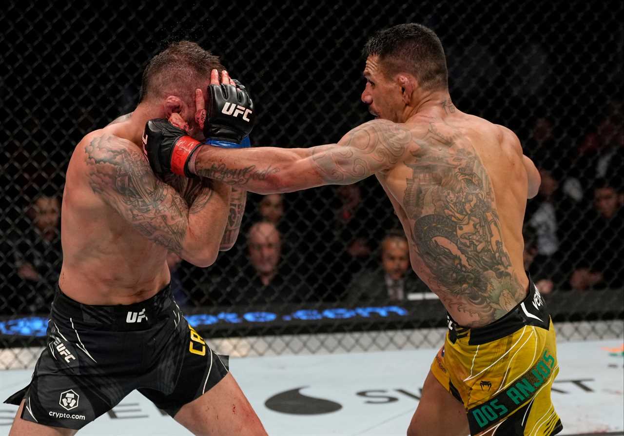 Renato Moicano, UFC 272, star was rushed to the hospital after a bloody loss to Rafael dos Anjos.