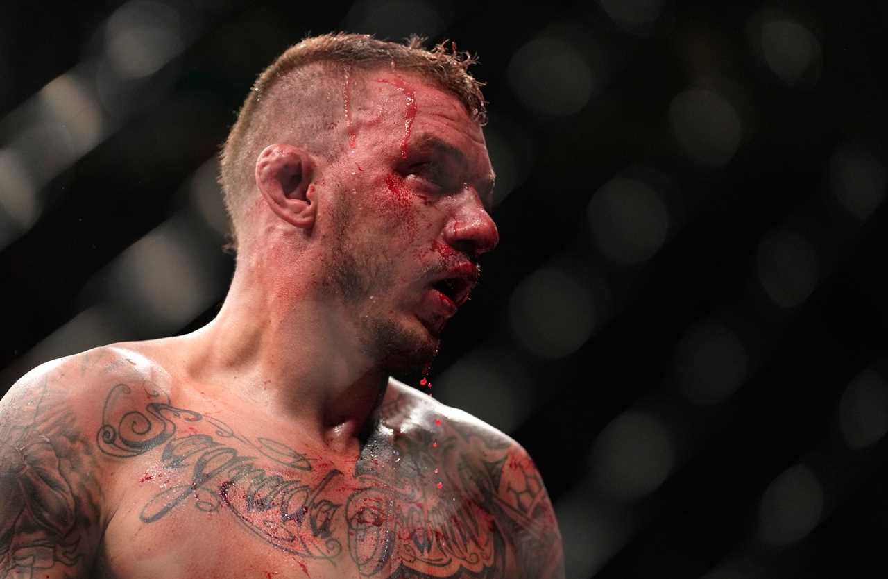 Renato Moicano, UFC 272, star was rushed to the hospital after a bloody loss to Rafael dos Anjos.