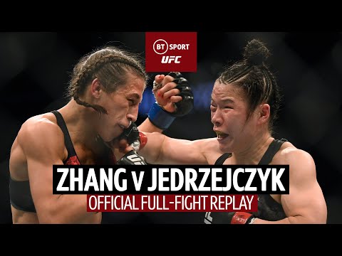 Greatest title fight ever?  Zhang Weili v Joanna Jedrzejczyk  UFC 248 Full-Fight Replay