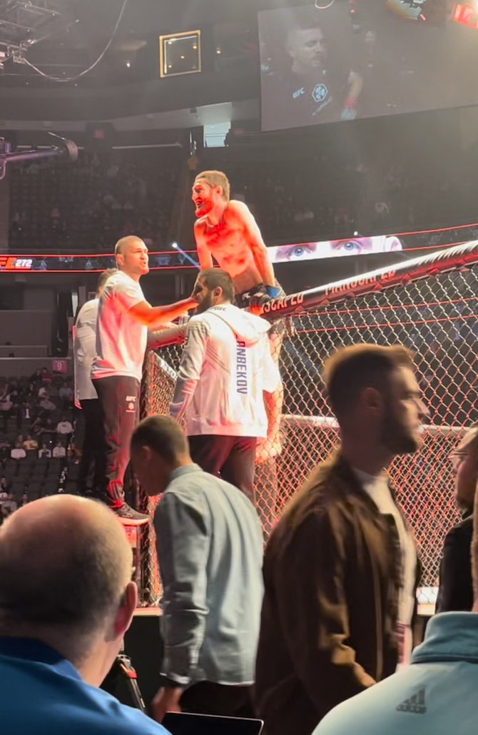 Eight things UFC 272 didn't capture, including Covington’s off-air roar and Khabib’s anger.