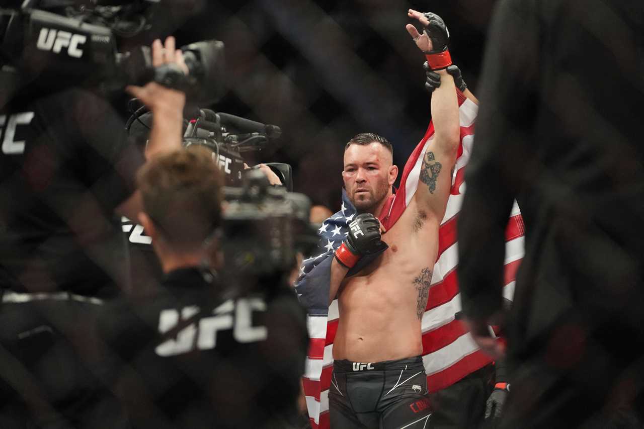 Colby Covington parties at exclusive XS Nightclub in Vegas after beating Jorge Masvidal in bitter UFC 272 grudge match