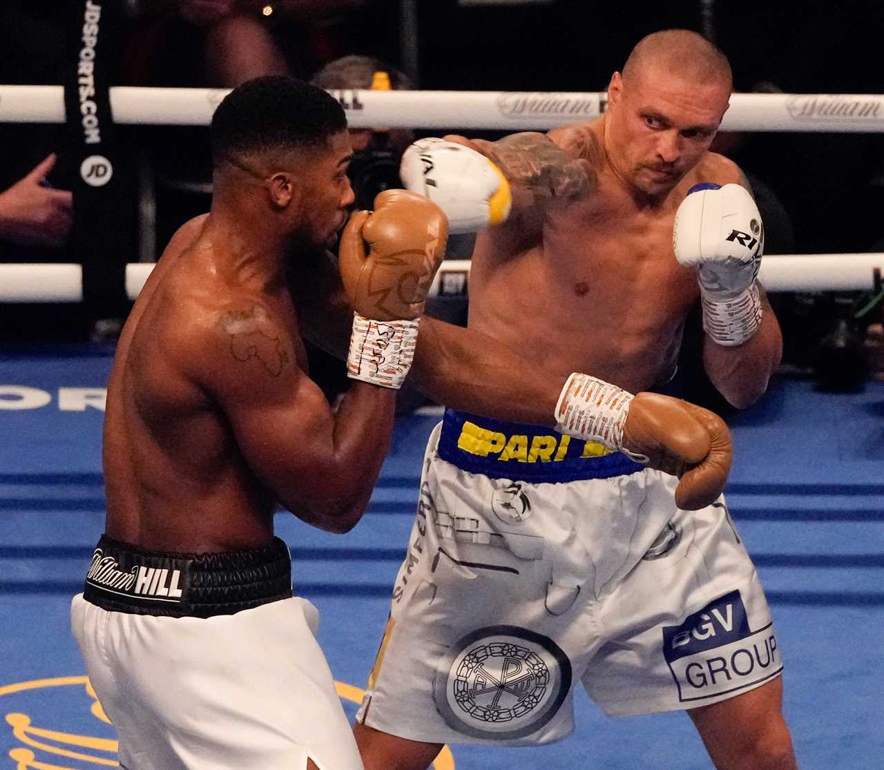 ‘I’ll fight whoever’ – Anthony Joshua open to Joseph Parker rematch if Oleksandr Usyk delays bout amid Russia invasion